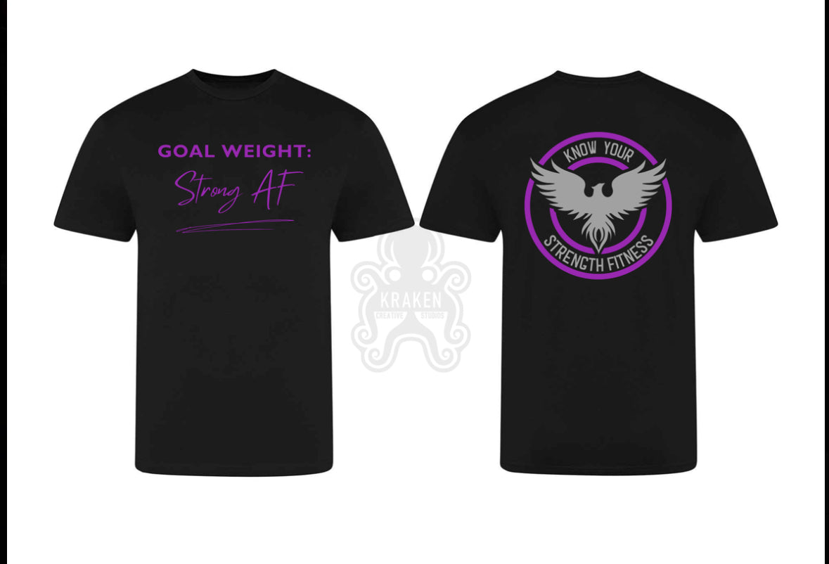 Know your Strength Premium cotton T-shirt - Strong AF