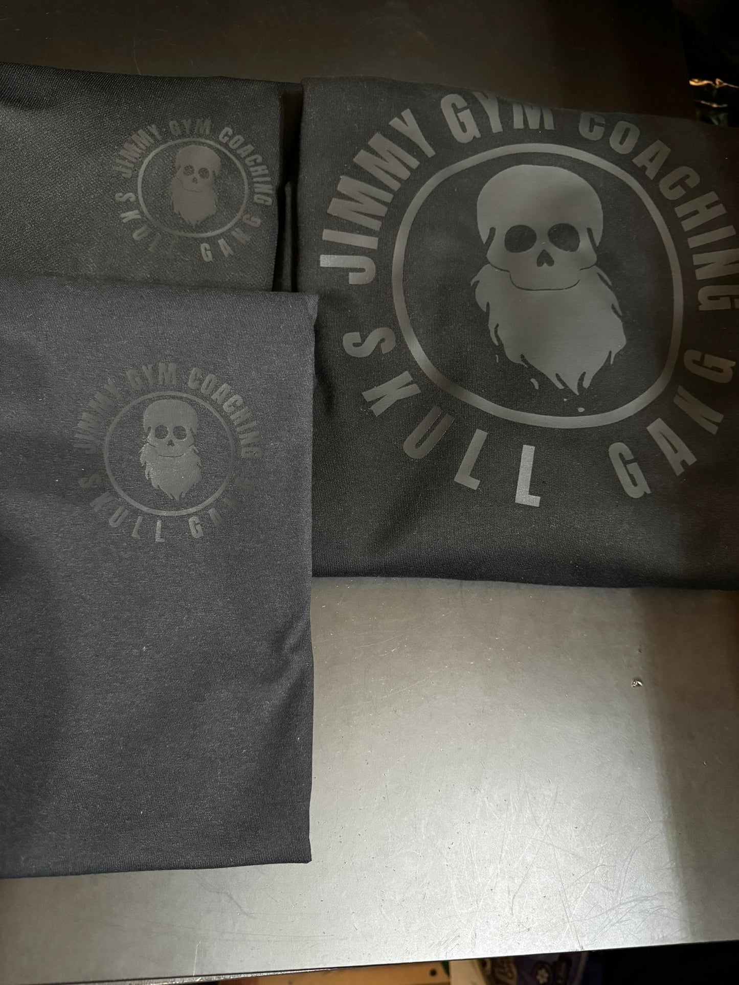 Black on black Jimmy Sweat-wicking Cool Tech T-shirt