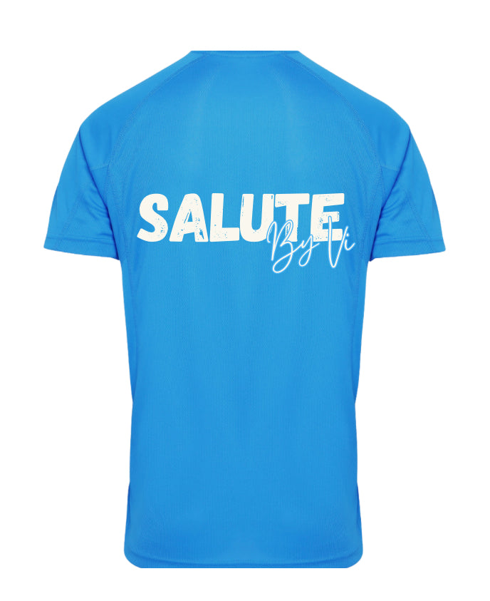 Panelled Tech tee - Salute by Vi