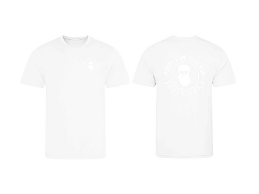 White on White Sweat-wicking Cool Tech T-shirt (Ghost)