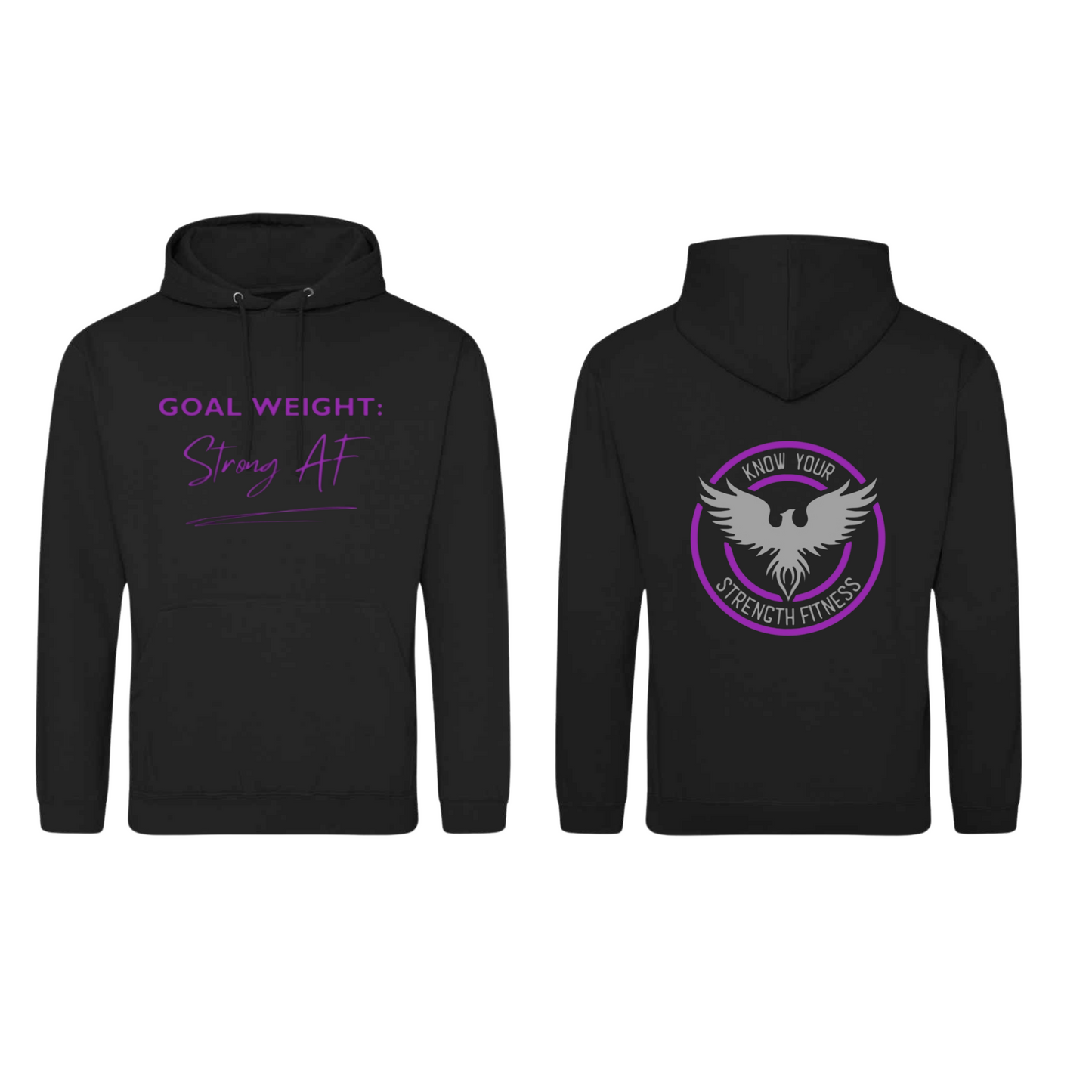Know your strenth - Strong AF hoodie