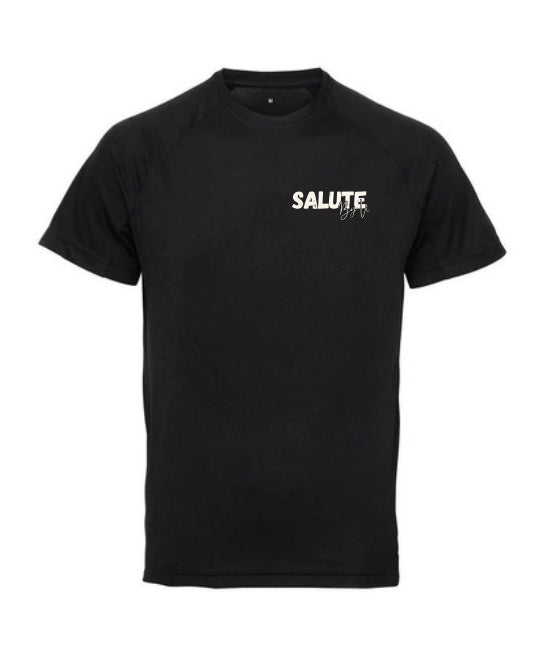 Panelled Tech tee - Salute by Vi