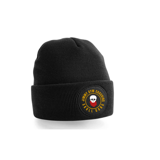 Original Logo Black Jimmy Beanie hat