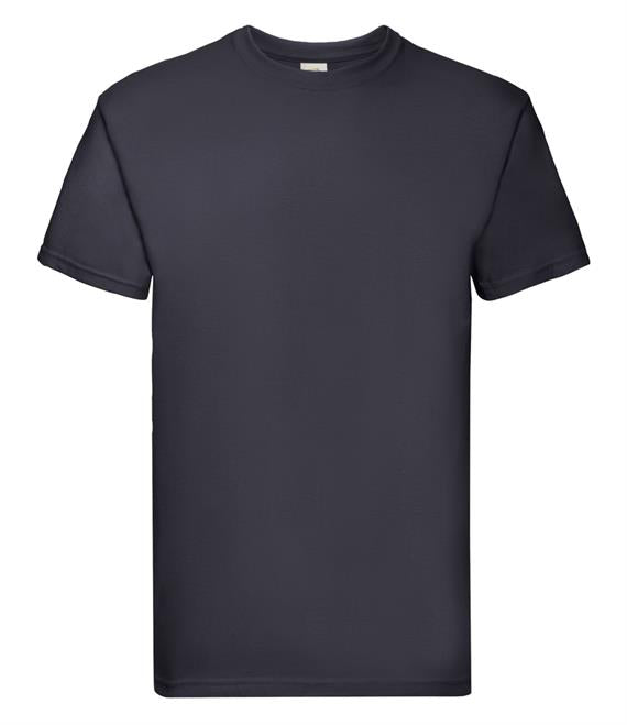 everyone back logo tee shirt navy Mサイズ Premium cotton T-shirt with front logo and upper mid back logo